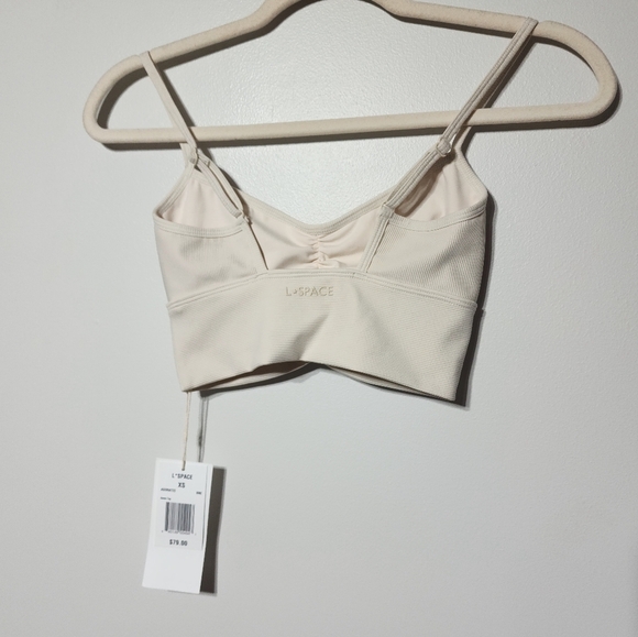 New LSpace Bone Colored Soren Top - Picture 7 of 9
